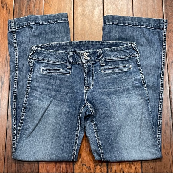 Ariat Denim - Ariat Trouser Denim Blue Jeans, Women’s Sz 31R
